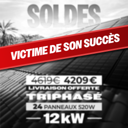 KIT TRIPHASÉ 12.48kW - 24...