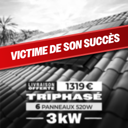 KIT TRIPHASÉ 3.12kW - 6...