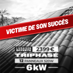 KIT TRIPHASÉ 6.24kW - 12...