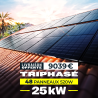 KIT TRIPHASÉ 24.96kW - 48 PANNEAUX 520W IZYPOWER - MICRO 2000W IZYPOWER