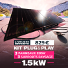 PLUG AND PLAY POWERMAX PAYSAGE 1560W – 3 PANNEAUX IZYPOWER 520W + MICRO-ONDULEUR IZYPOWER 2000W