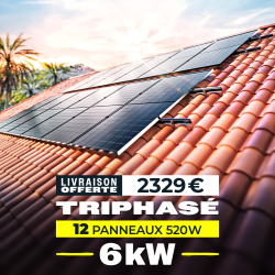 KIT TRIPHASÉ 6.24kW - 12...