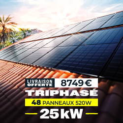KIT TRIPHASÉ 24.96kW - 48...