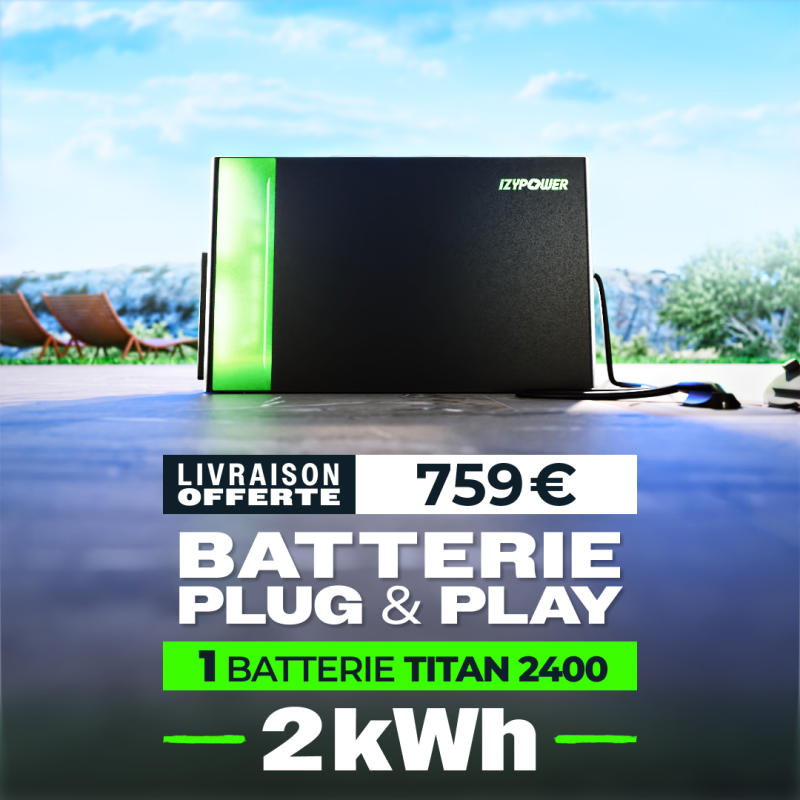 IZYPOWER TITAN 2400 BLACK