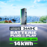 KIT 4 BATTERIES 14.106kWh - 1 TITAN + 3 LINK 4000 BLACK