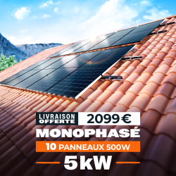 Kit Solaire Autoconsommation 5 kWc avec Coffret AC – Bifacial 500W | ISYPOWER