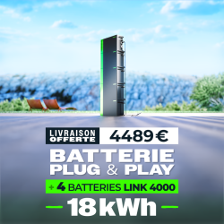 Kit Batterie LiFePO4 18.138kWh | Titan 2400 + 4 LINK 4000 izypower