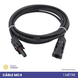 CABLE MC4 1M  4MM² IZYSUN - 1