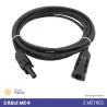 CABLE MC4 2M 4MM² IZYSUN - 1