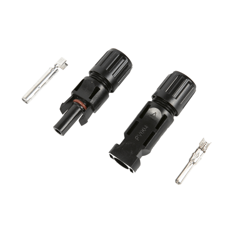 PAIRE DE CONNECTEURS MC4 POUR CABLE 4MM² OU 6MM²  - 1