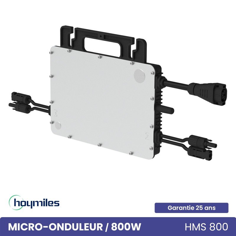 Micro Onduleur Hoymiles HMS 800 - 800W - Rendement 96.7% - Garantie 25 ans  