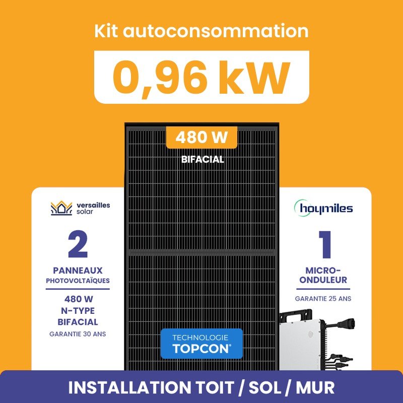 Kits Photovoltaïques d'Autoconsommation Haute Performance en Triphasé et  Monophasé