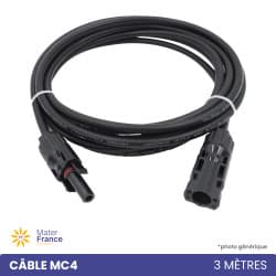 CABLE MC4 3M  4MM² IZYSUN - 1
