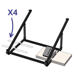 KIT 4 BANDES LESTAGE IZYSUN PAYSAGE IZYSUN - 1