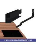 Kits de Fixations Paysage pour Tuiles Plates - Sécurité et Rendement | Materfrance.fr