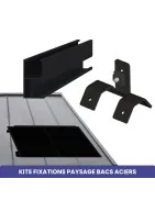 KIT FIXATIONS PAYSAGE BACS ACIERS
